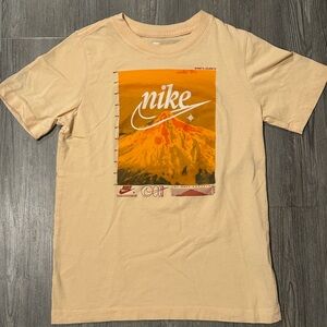 Nike Youth Orange Graphic Logo T-Shirt